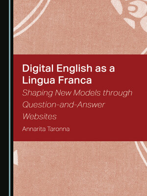 cover image of Digital English as a Lingua Franca